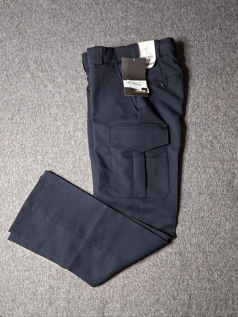Blauer 8655T Tactical Uniform Cargo Pants Black Mens 28 NWT